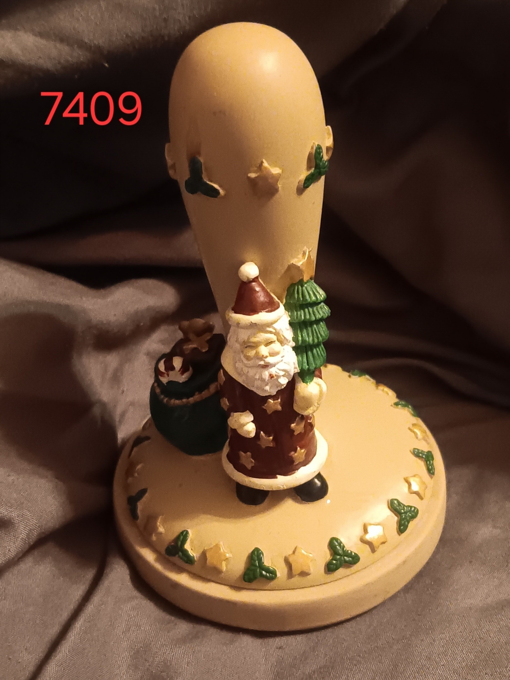 Brown Bag Cookie Company Santa Stamp